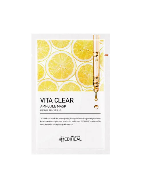 MEDIHEAL Vita Clearing Ampoule Mask (10 Pcs)