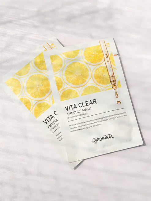 MEDIHEAL Vita Clearing Ampoule Mask (10 Pcs)