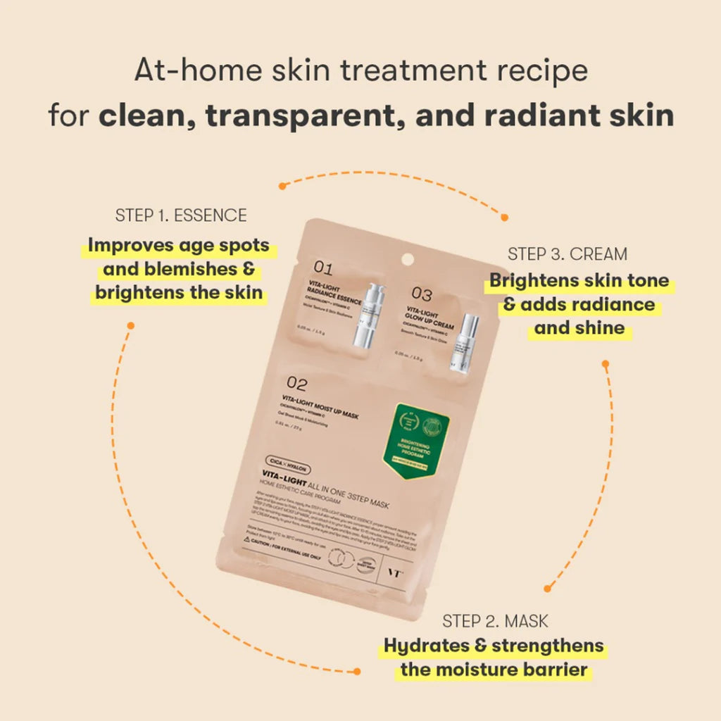 VT Vita-Light All In One 3 Step Mask