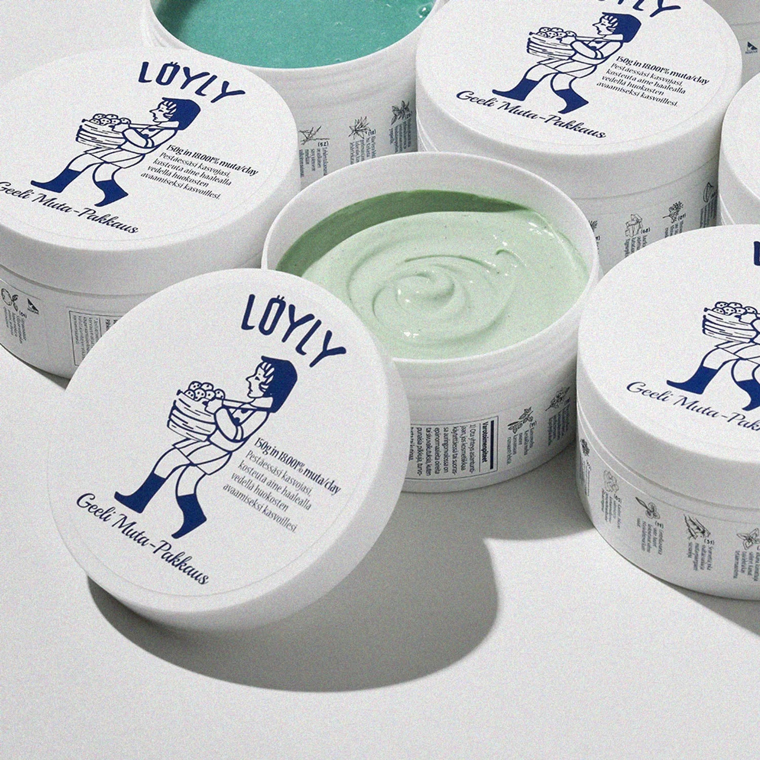 TORHOP Loyly Green-mud Collagen Mask 90g