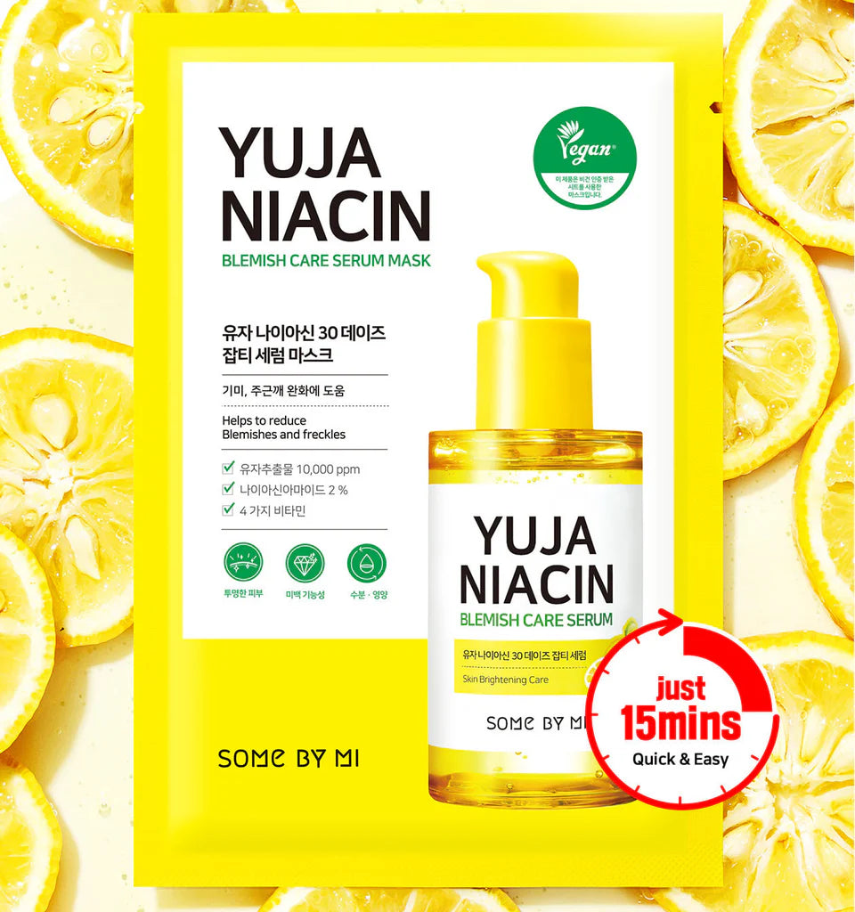 SOME BY MI Yuja Niacin Brightening Serum Mask 1pc