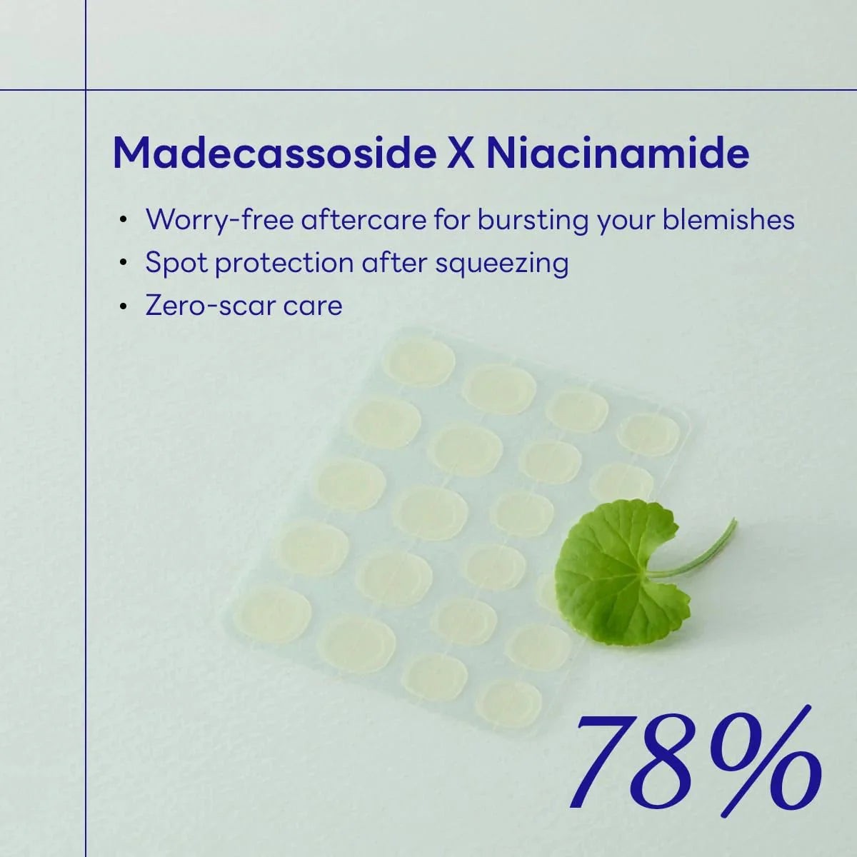 MEDIHEAL Derma Clear Madecassoside Spot Patch (44 Pcs)