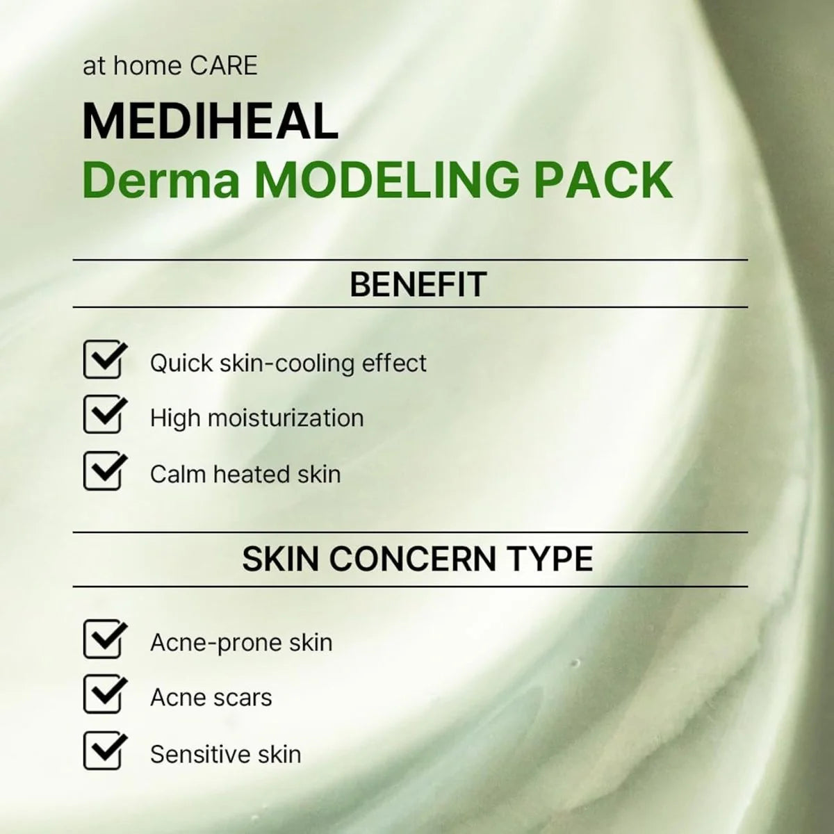 MEDIHEAL Derma Modeling Pack Teatree Calming