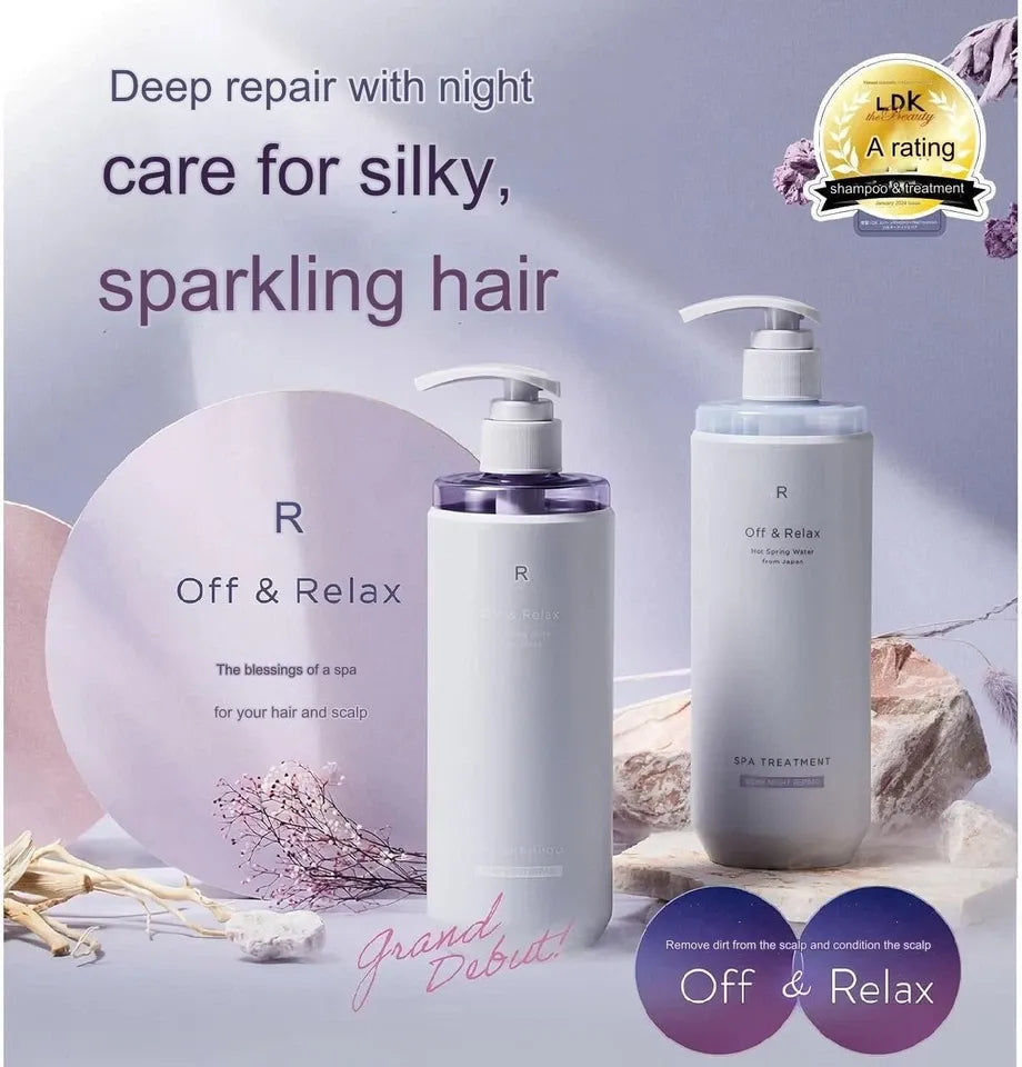 OFF RELAX Spa Shampoo Silky Night Repair 460ml