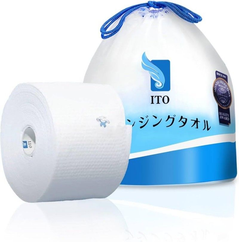 ITO Facial Cotton Tissue: 100% Pure Disposable Face Towel for Sensitive Skin