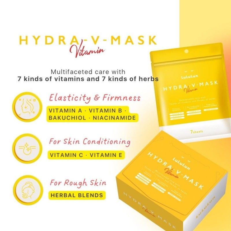 LULULUN Hydra V Face Mask (7 Sheets)