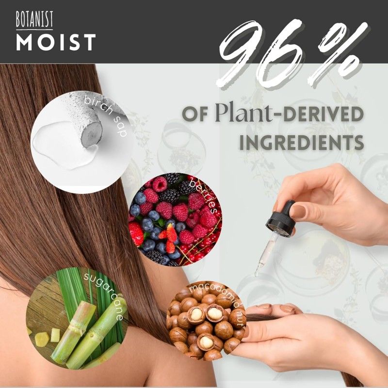 BOTANIST植物学家 植物顺滑护发素 柔顺丝滑 滋养亮泽