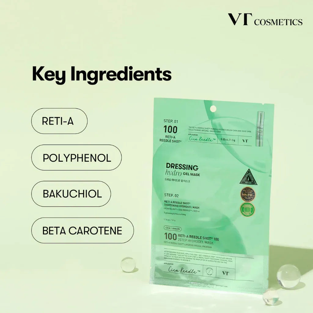 VT 两步凝胶面膜视黄醇微针精华款