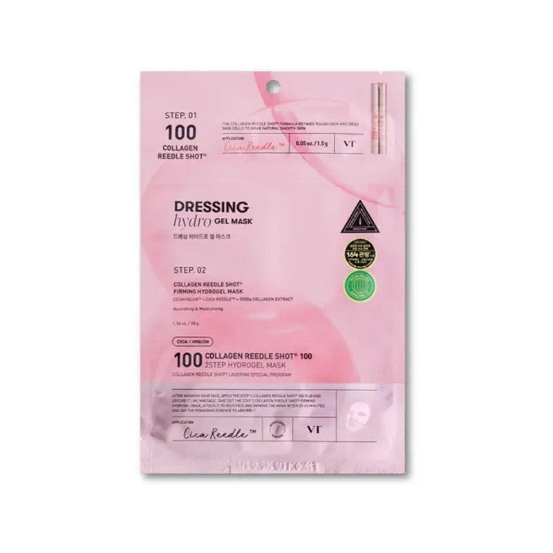 VT Collagen Reedle Shot 100 2 Step Hydrogel Mask