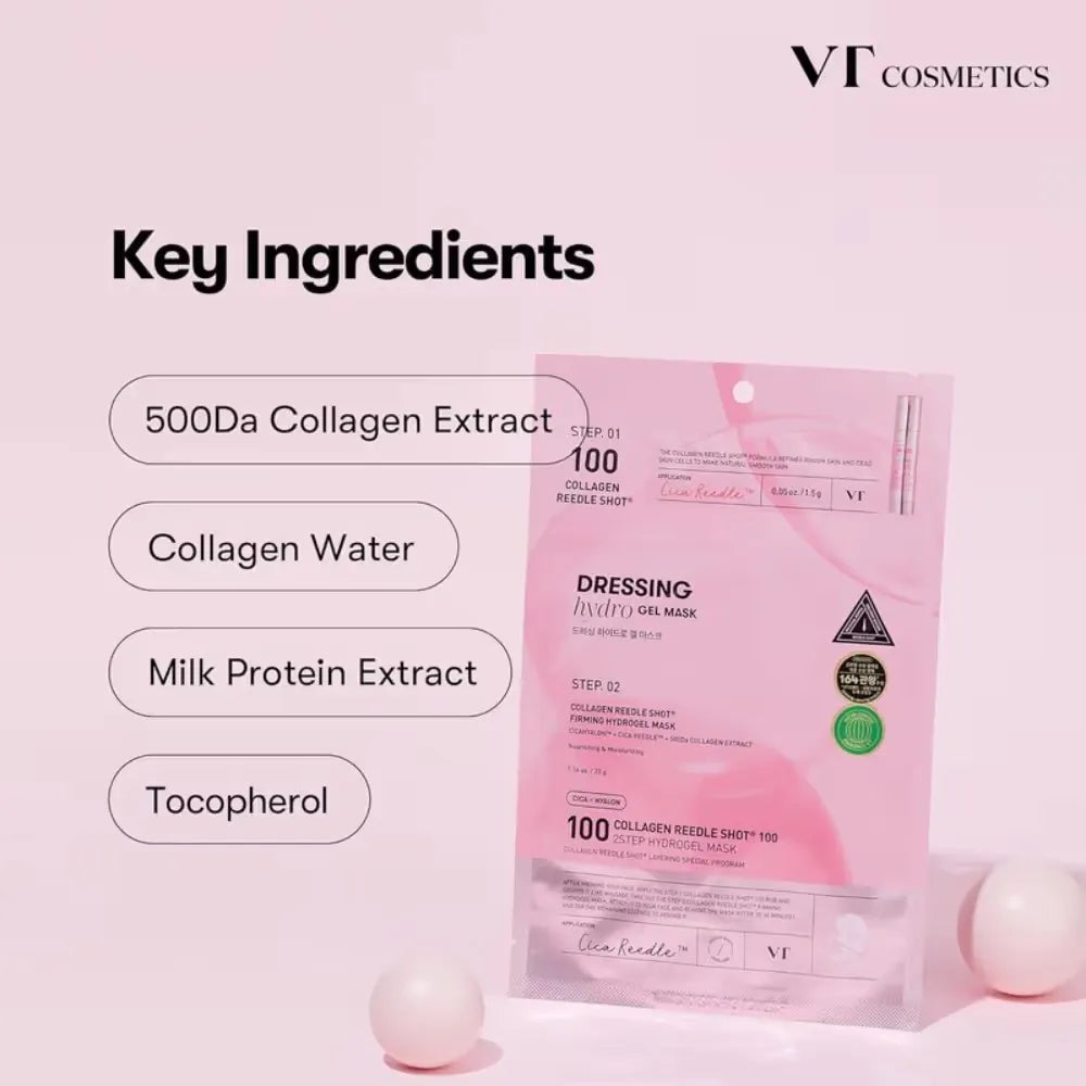 VT Collagen Reedle Shot 100 2 Step Hydrogel Mask
