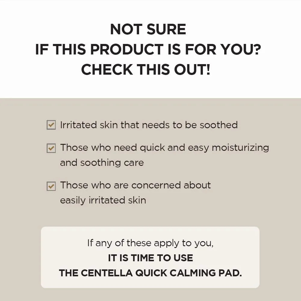 SKIN1004 Centella  Quick Calming Pad 70 Pads