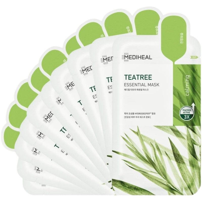 MEDIHEAL 積雪草修护舒缓面膜 10片 镇静保湿 修复敏感