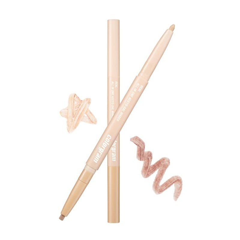 COLORGRAM All in one双头卧蚕笔 6色选