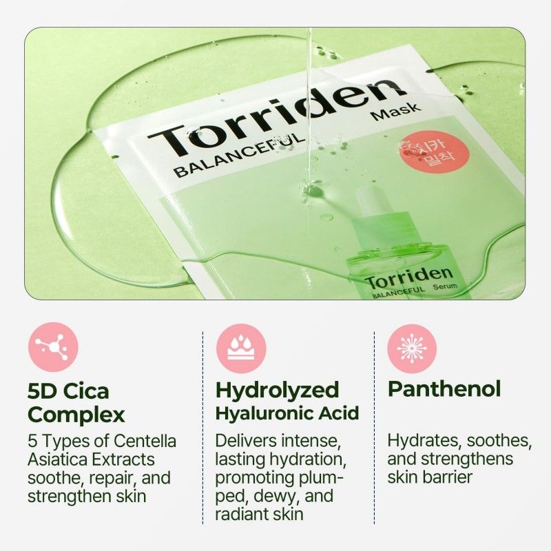 TORRIDEN Balanceful Mask (10 Sheets)