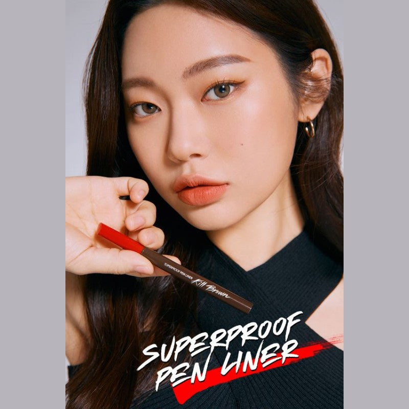 CLIO珂莱欧 超持久海绵硬头不晕染眼线液笔 3色选