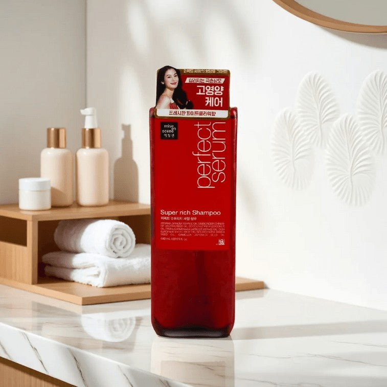 MISE EN SCENE 超级滋养精油洗发露 680ml 修护干枯 焕亮顺滑