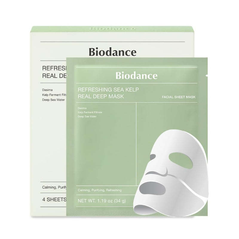 BIODANCE 海带镇定泛红面膜（绿色）（4）