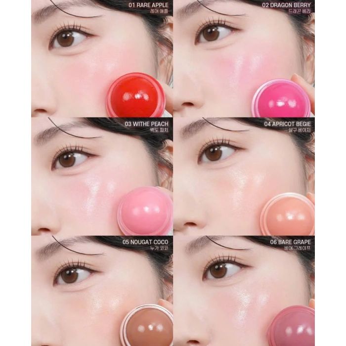 ROM&ND Juicy Roll Cheek（8.4g） - The Fresh Fruit Collection