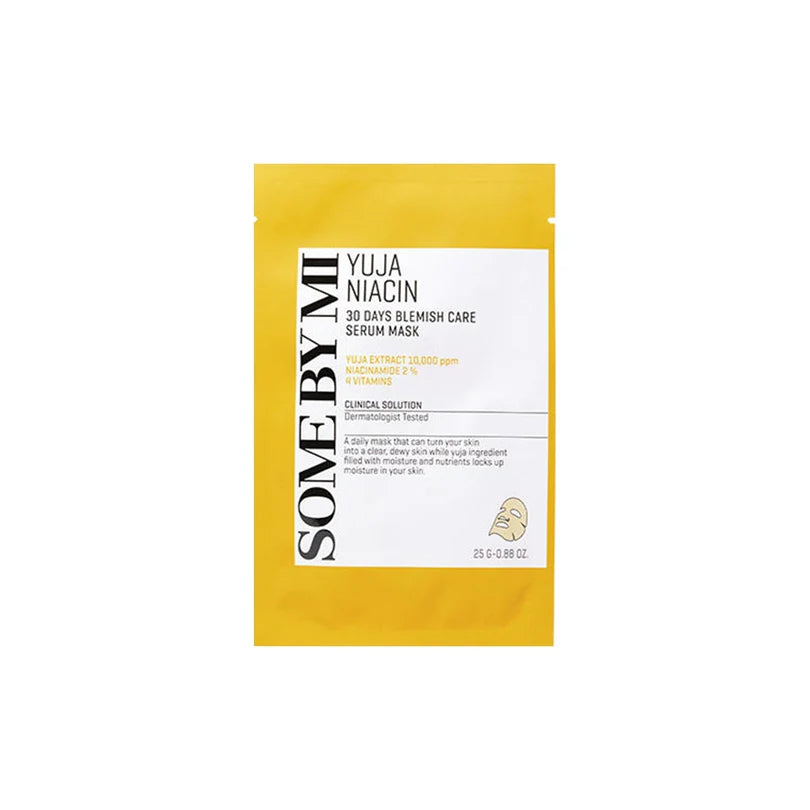 SOME BY MI Yuja Niacin Brightening Serum Mask 1pc