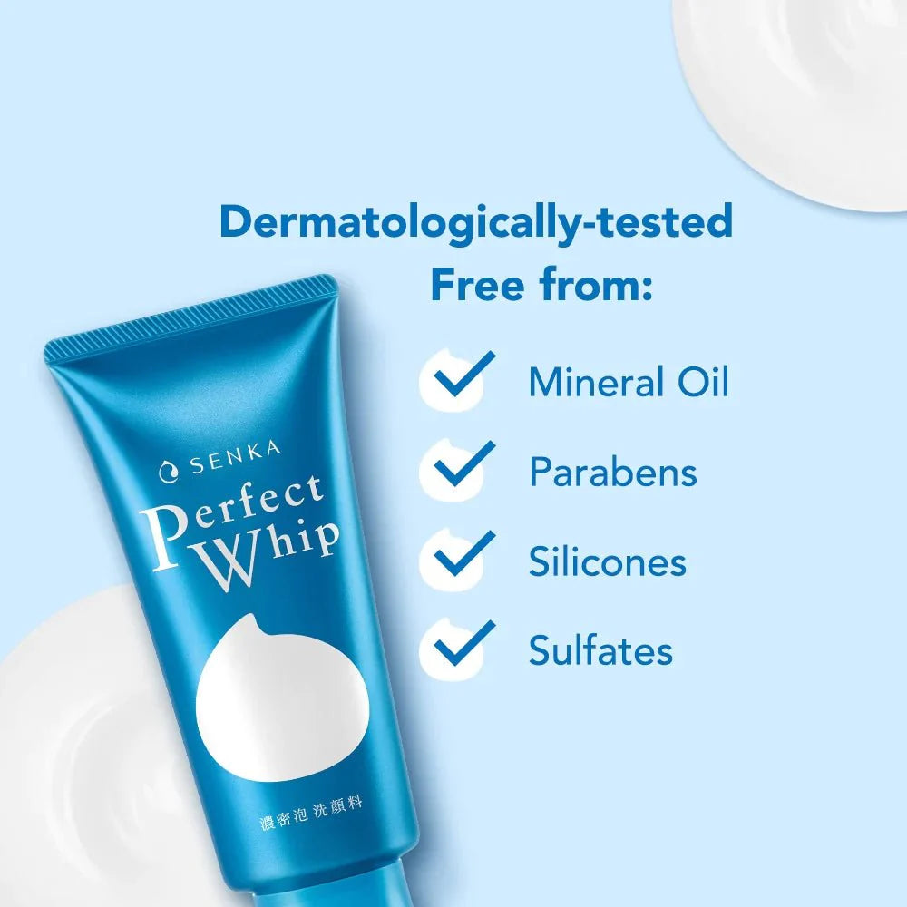 SHISEIDO SENKA Perfect Whip Foam Cleanser (120g)